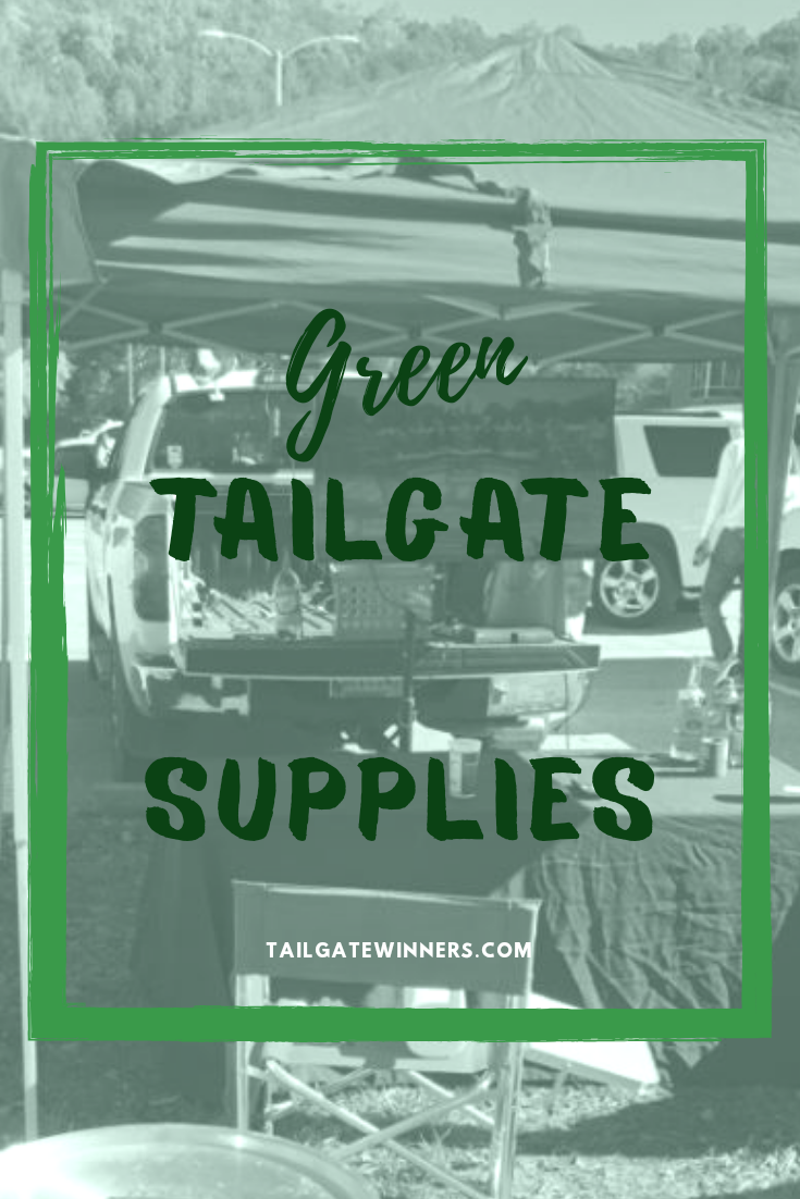 Green Tailgating Supplies